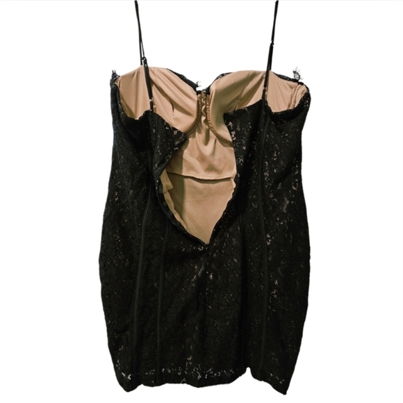 ❌️❌️ SOLD ❌️❌️ sexy lace mini dress size 3XL stretchy bodycon - Picture 8 of 9